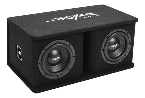 Skar Audio Sdr-2x8d4 - Subwoofer Con Cajon Sellado, Ventilad