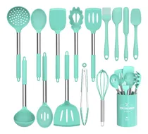 Comprar Umite Chef - Juego De Utensilios De Cocina De Silicona, 15 P