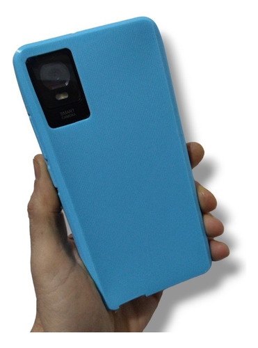 Funda Tcl 403  Color Celeste Tpu Flexible Ídem Silicona