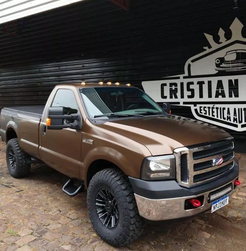 4 Roda Aro 17 Strong 8x170 Ford F250 F350 Tala 9 Gt7+porcas Cor Preto Diamantado