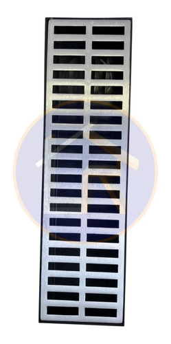2 Caixa Coletora Linear Pluvial C/ Grelha Alumínio 137x484mm