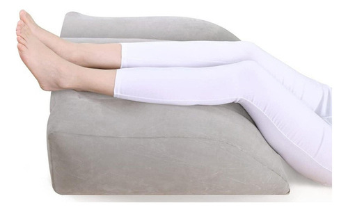 Elevación De La Almohada Del Pie Fácil De Inflar Cuña De