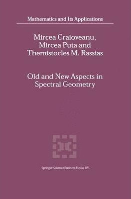 Libro Old And New Aspects In Spectral Geometry - M.-e. Cr...