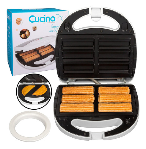 Maquina Para Cocinar Churros Y Empanadas  Con 4 Placas Inte