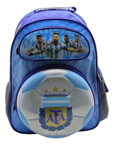 Mochila Espalda Escolar Cresko Afa Selección Argentina Af012