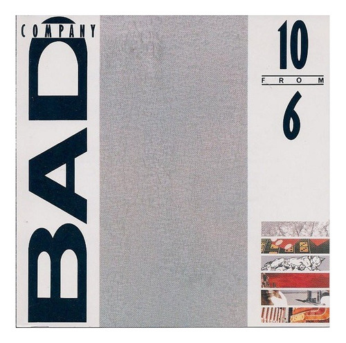 Bad Company - 10 From 6 Cd Made In U S A. Perfecto Estado