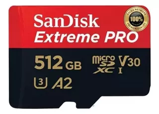 Tarjeta De Memoria Microsd Sandisk Extreme Pro 512gb 200mb/s