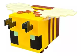 Lámpara De Abeja Minecraft Juguete Decorativo De Pilas Aa