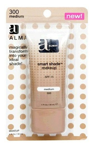 Almay Smart Shade Con Spf 15, Medium 300 De Maquillaje, 1oun