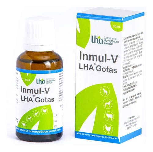 Inmul-v Lha Gotas X 30 Ml Para Perros Y Gatos