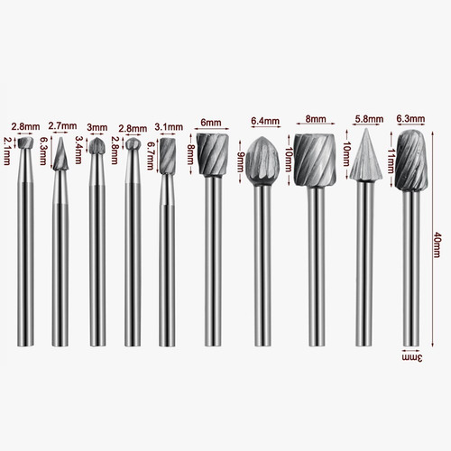 Fresas Mini Torno Multiproposito Madera Minitorno Dremel 10