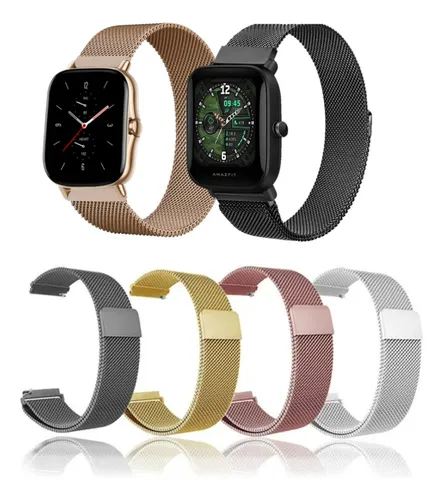 Malla Metalica 20mm 22mm Amazfit Bip S Lite Gts Huawei P8