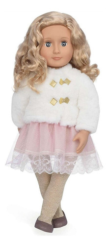 Our Generation Muñeca Con Chaqueta De Piel Halia Pr
