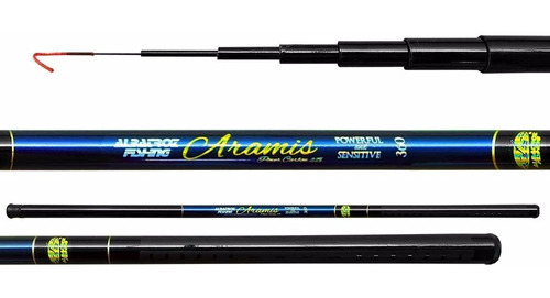 Vara Tel. Albatroz Fishing Aramis 5,00 Metros - 22% Carbono