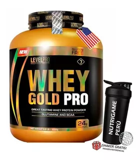 Proteina Whey Gold 3kg Level Pro - Tienda Fisica