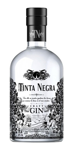 Ginebra Craft Gin Tinta Negra - mL a $213