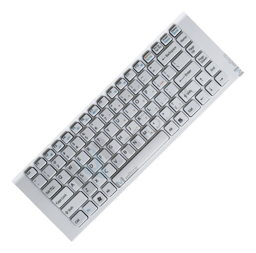 Teclado Para Sony Vaio Pcg 61312x Branco Cor Conforme Imagens Do Anúncio Idioma
