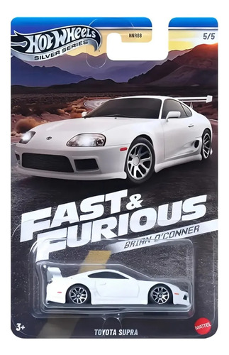 Hot Wheels 1:64 Rapidos Y Furiosos Silver Series Skyline Toy Blanco