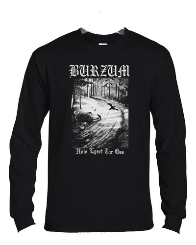 Polera Ml Burzum Hvis Lyset Tar Oss Metal Abominatron