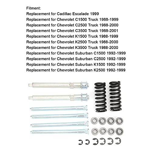 Kit De Buje De Bisagra De Puerta Delantera Del Automóv...