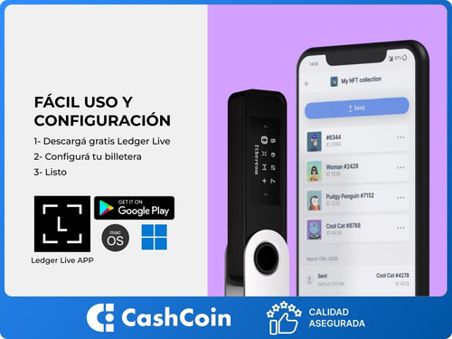 Ledger Nano S Plus - Hardware Wallet - Distribuidor Oficial