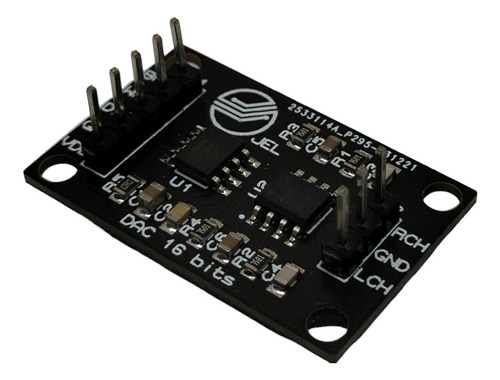 Pt8211 Tm8211 Convertidor Digital Analogico 16 Bits Dac  