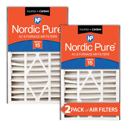 Nordic Pure Merv Plus Carbon Air Bear Reemplazo Ac Filtro