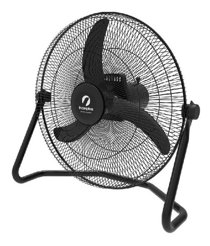 Imagen 1 de 2 de Ventilador Turbo Metálico De Piso Indelplas De 20 Pulgadas