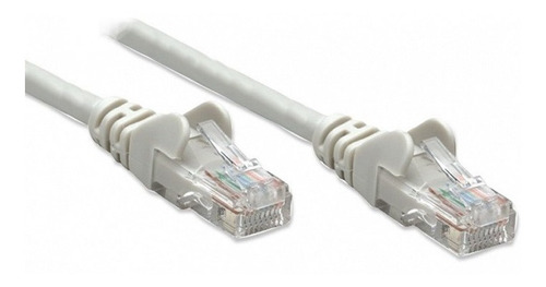 Cable De Red Utp Cat6 Intellinet 2 Metro Rj-45 Gris 334112