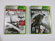 Comprar Pack Batman Arkham City Goty Edition + Watch Dogs - Xbox 360