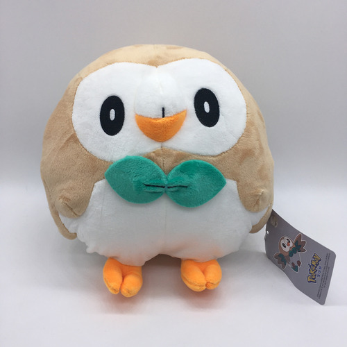 Pelúcia Pokémon Rowlet Novo