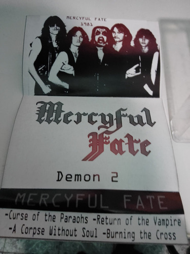 Cassete Mercyful Fate Demo. (judas Priest/ Iron Maiden) (Usado)