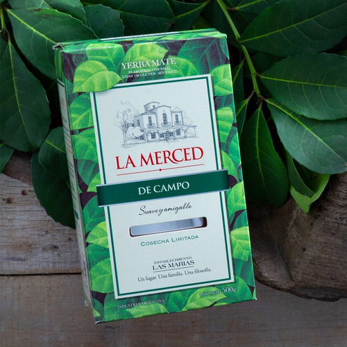 Imagen 4 de 8 de Yerba Mate La Merced De Campo 500g Las Marias X1 Paquete
