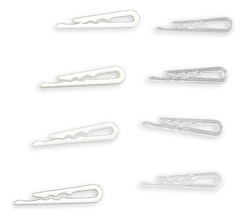 Clips Plásticos Para Camisa - Pack X1000