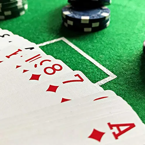 Baraja Gigante De Cartas De Juego - Divertido Set De Poker -