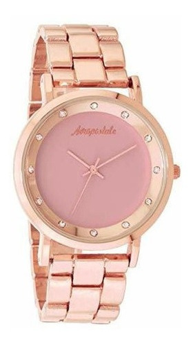 Aeropostale - Reloj De Cuarzo Para Mujer Con Esfera De Color