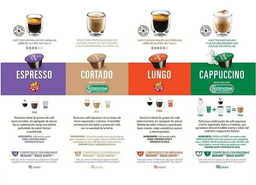 Cafe Capsulas Cabrales Dolce Gusto