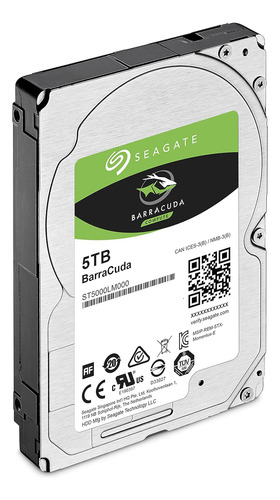 Unidad De Disco Duro Interna Barracuda De 5 Tb De Seagate...