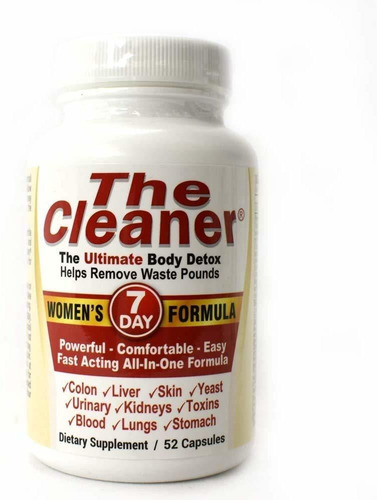 The Cleaner Detox Profundo Para El Cuerpo Mujeres 7 Dias