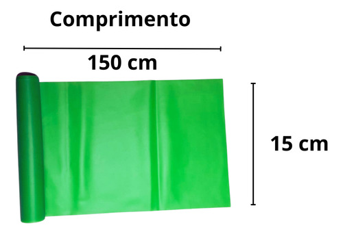 Faixa Elástica Fisioterapia Academia Exercício Thera Band Cor Azul Toning Band Bekcommerce