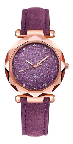 Relógio De Pulso Analogico Com Strass Feminino