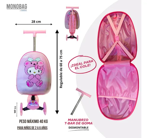 Mochila patineta para niñas sale