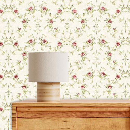 Dollhouse Floorboards Wallpaper, Miniatures Dolls Style B