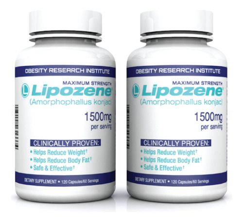 Lipozene 2 Botellas De 120 Unidades