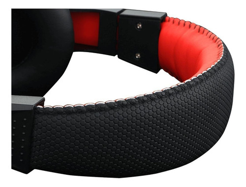 Imagen 4 de 4 de Audífonos gamer Redragon Ares H120 negro y rojo