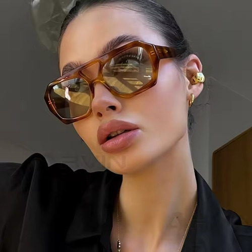 6 Peças De Óculos De Sol Leopard Com Proteção Uv E Óculos De