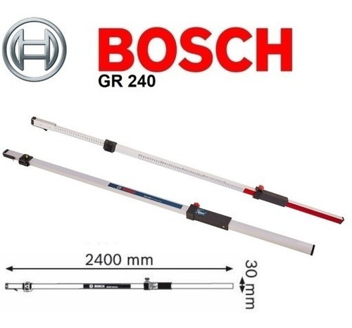 Regla De Medicion Bosch Nivel Laser Rotativo Gr240 