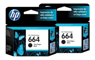 Tinta Hp 664 Negro (black) Deskjet Ink Advantage - Original