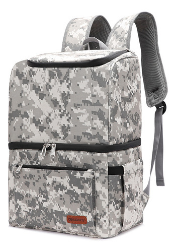 Mochila Térmica Aislada,27l Hielera Portatil Mochila Con Abr