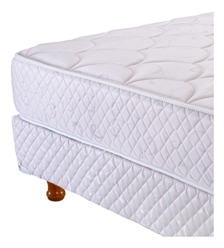 Imagen 2 de 10 de Sommiers Princess Espuma Cannon 23 Cm 190x140 De Jackard